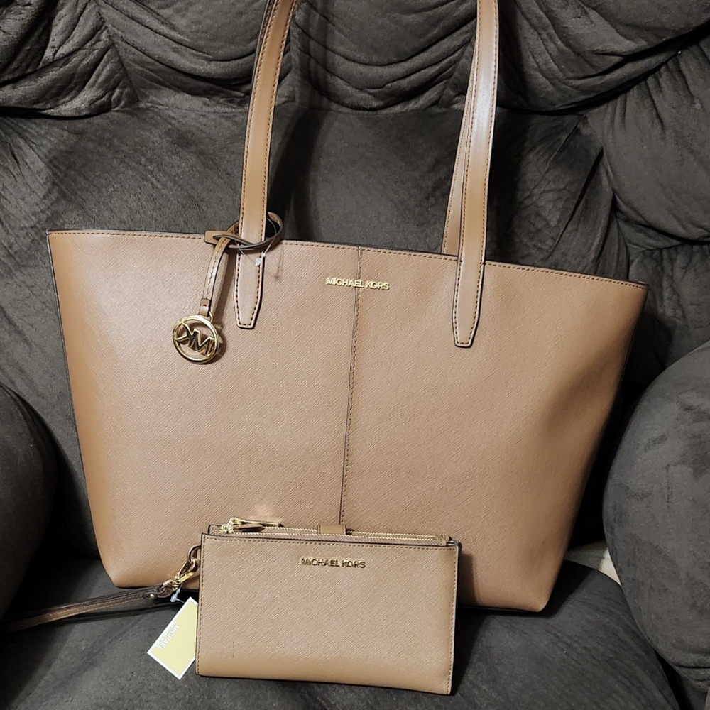 Michael Kors Purse and Wallet Set